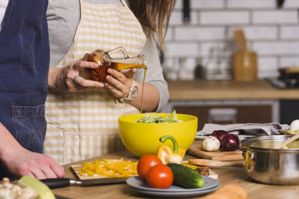 koppel aan het koken