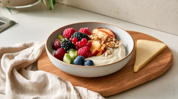 Plantaardige yoghurt en kaas als vervanging bij een koemelkallergie